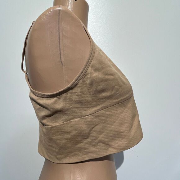 PINK Active Victoria's Secret Beige Seamless Lightly Lined Brassiere Size XL - Picture 4 of 7